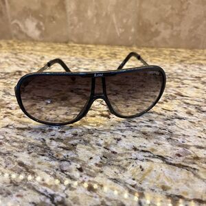Vintage K.One Carbonfiber Aviator Sunglasses Italy AR3950